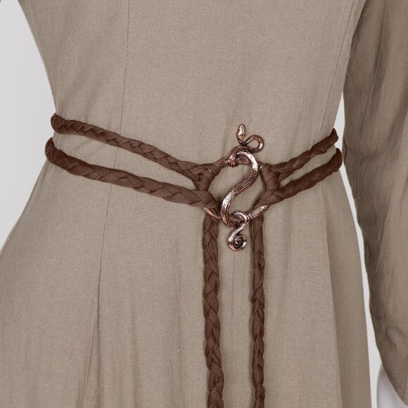 Medieval Belt Rope Norse Witch Cosplay Renaissance Adjustable Tangle - Picture 3 of 9